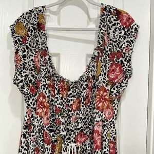 Torrid floral print dress